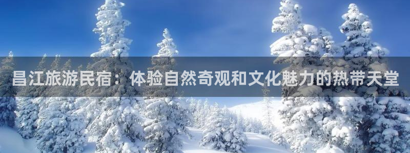 球盟会官方登录平台入口|昌江旅游民宿：体验自然奇观和文化魅力的热带天堂