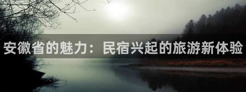 球盟会在线登录|安徽省的魅力：民宿兴起的旅游新体验